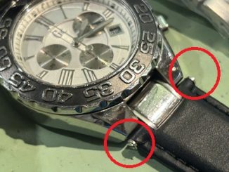 ラグ周辺の収まり確認（赤丸）