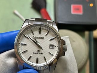 電池交換後のGS（仕上げの動作確認）