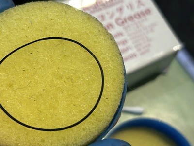 パッキンのグリース処