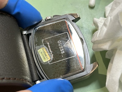 パッキン用スポンジとパッキン（シリコングリスの準備）