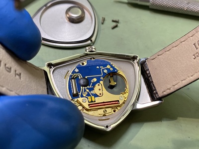 ベンチュラの内部ムーブメント