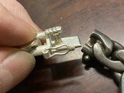 バネ取っ手部分が取り付けられてので機能確認