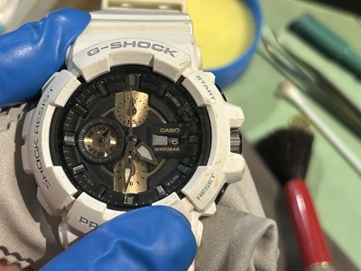 G-SHOCKの電池交換、防水試験は必須？お客様のライフスタイルに合わせ