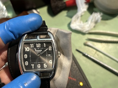 電池交換とメンテナンスが完了したエルメス・セリエ