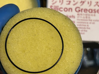 パッキンのグリース処理
