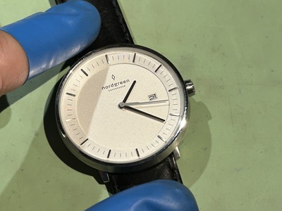 ノードグリーンの文字盤