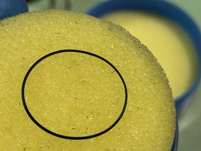 パッキンのシリコングリース処理