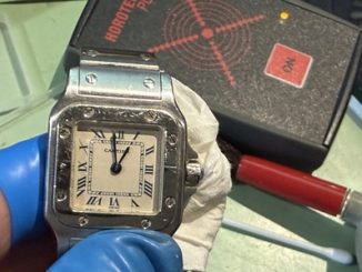 電子テスターでの動作確認と時刻合わせ完了